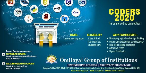 Online coding competition (CODERS-2020)